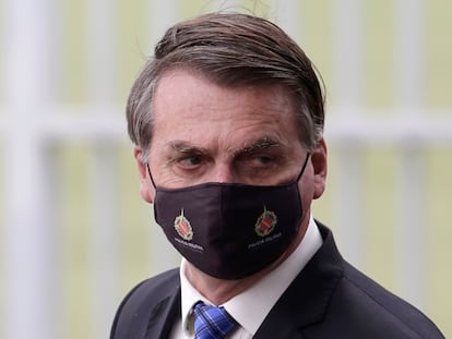 Presidente Jair Bolsonaro, no Palácio da Alvorada.