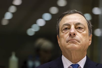 El presidente de BCE, Mario Draghi