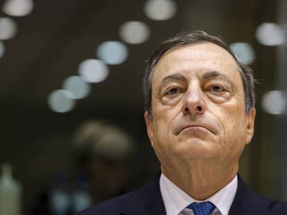 El presidente de BCE, Mario Draghi