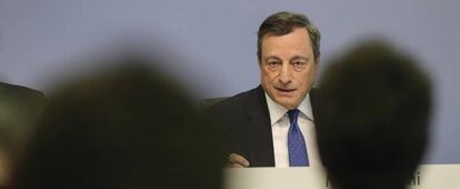 Mario Draghi, presidente del BCE