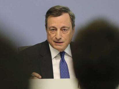 Mario Draghi, presidente del BCE