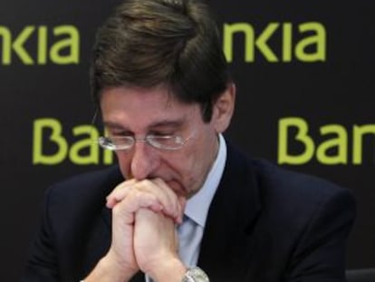 José Ignacio Goirigolzarri, presidente de Bankia.