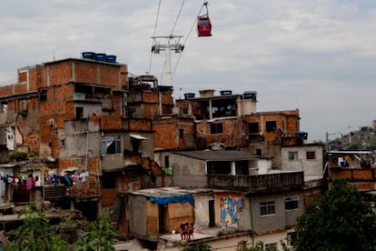 Complexo do Alemao, un grupo de favelas al norte de Río.
