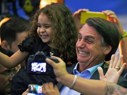 Jair Bolsonaro lançou sua candidatura à Presidência da República neste domingo no Rio de Janeiro. 