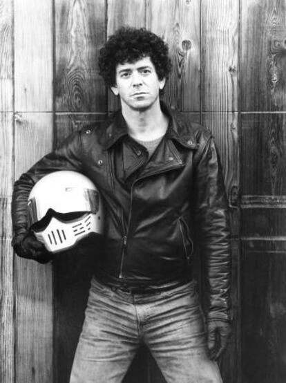 Lou Reed, a principios de los ochenta. 