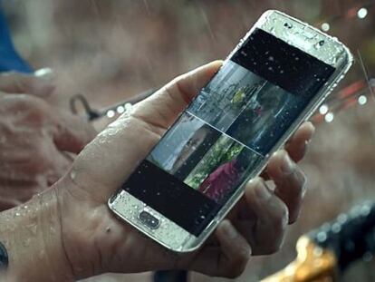 El primer vídeo oficial del Samsung Galaxy S7 edge muestra su resistencia al agua