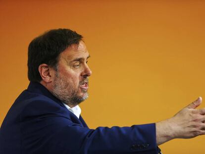 El vicepresident del Govern, Oriol Junqueras. 