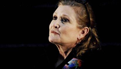 Carrie Fisher na Austrália.