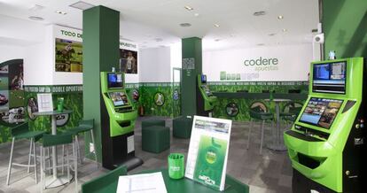 Imagen de una sala de juego de Codere.