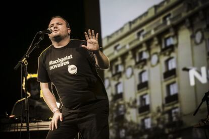 El Niño de Elche al concert de dissabte.