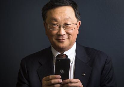 John Chen, m&aacute;ximo responsable de Blackberry.