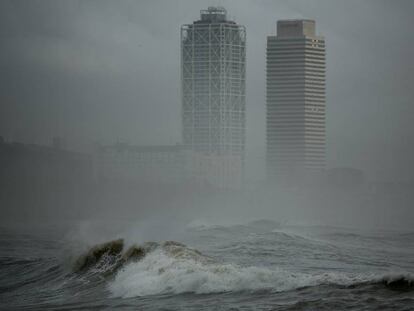 El paisatge a Catalunya després del temporal Glòria