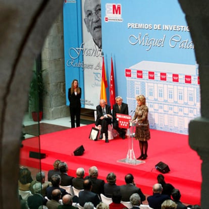 Gala de premios de noviembre de 2007 en la Real Casa de Correos.