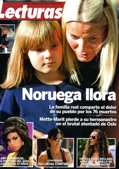 Portada de la revista 'Lecturas'