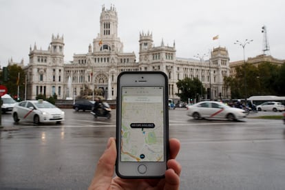 Uber en Madrid