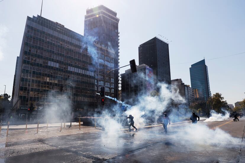 Las manifestaciones de estudiantes ante las medidas del Gobierno de ...