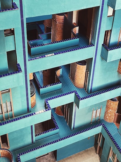 Los edificios de Ricardo Bofill se verán en una de las plantas de la Unité d´Habitacion de Marsella, obra de Le Corbusier