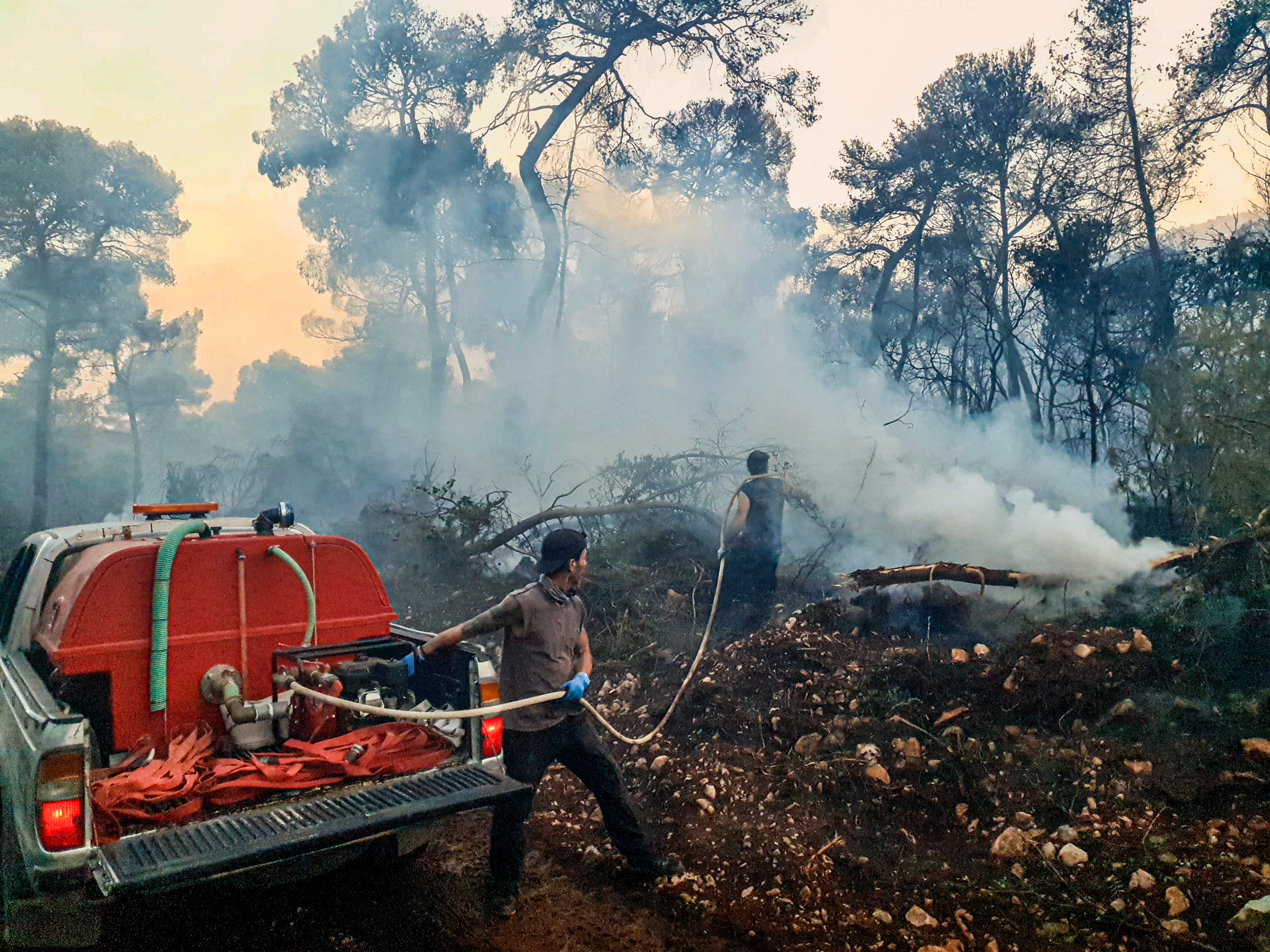 Anarquistas contra el fuego en Grecia: de incendiarios a bomberos