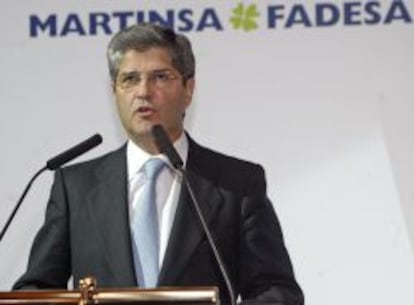 Fernando Mart&iacute;n, presidente de Martinsa Fadesa.