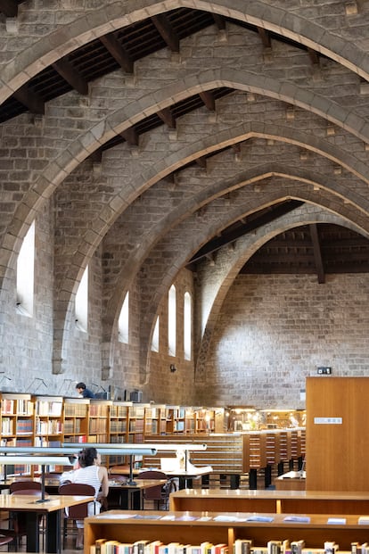 La Biblioteca Nacional de Catalunya, en una imagen de archivo.