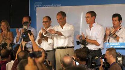 Francisco Camps, en la cena de inicio del curso político del PP de la Comunidad Valenciana