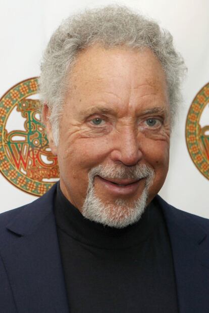 El cantante Tom Jones.