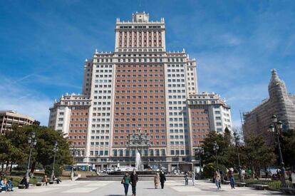 Edificio España, propiedad del grupo chino Delian Wanda