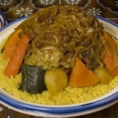 Cous-cous, plato típico marroquí