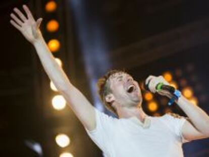 Ricky Wilson, cantante de Kaiser Chiefsel 15 de julio.