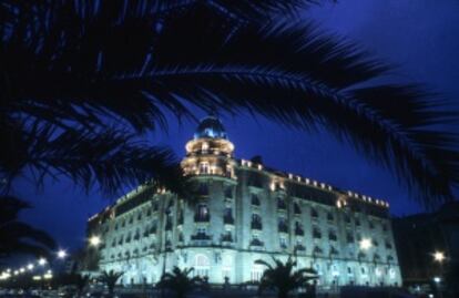 El hotel María Cristina en San Sebastián.