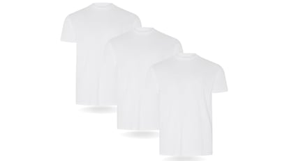 lote camisetas basicas blancas hombre