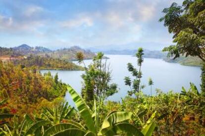 El lago Kivu