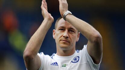 Terry, durante un partido con el Chelsea.