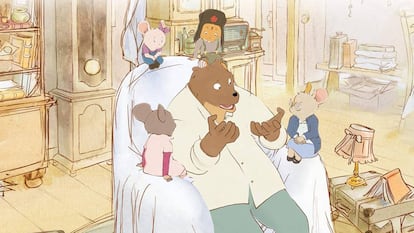 Imagen de 'Ernest & Celestine, cuentos de invierno'.