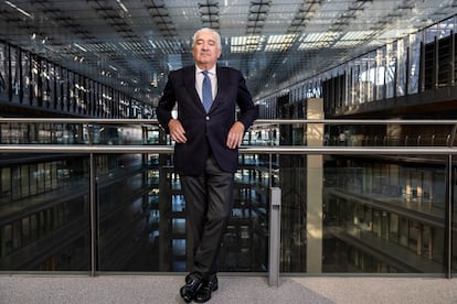 El CEO de Endesa posa en la sede de la compañía en Madrid.
