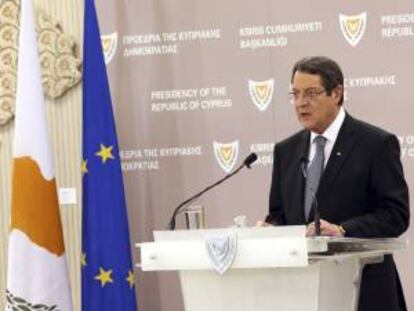 El presidente chipriota, Nikos Anasatasiadis. EFE/Archivo