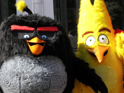 Personajes de &#039;Angry Birds&#039;.