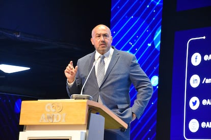 Siva Vaidhyanathan, durante el último congreso de la ANDI, en Cartagena, el 14 de agosto de 2025.