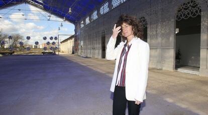 Almudena Muñoz, directora de Casa Mediterráneo en la nueva sede.