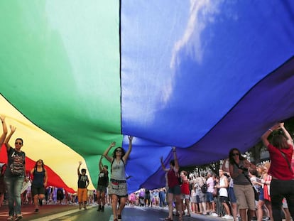 Manifestación del Orgullo Gay en Valéncia