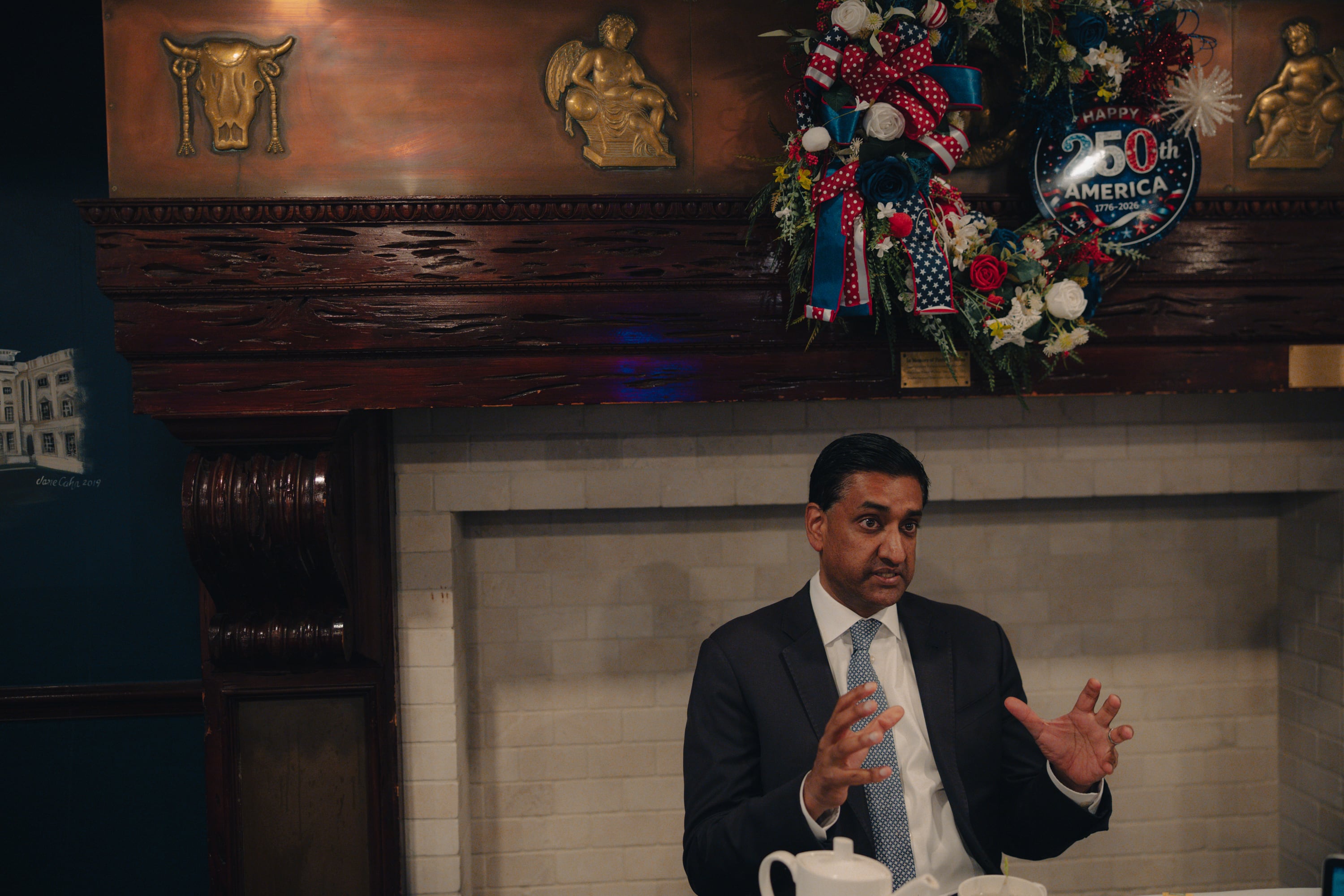 Ro Khanna, durante la entrevista con este periódico el 23 de junio en Washington.