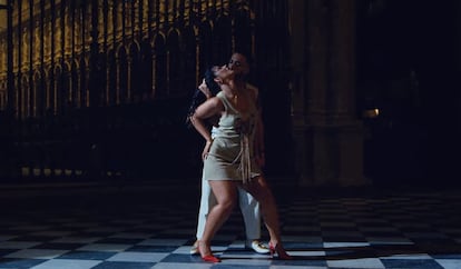 Imagen del videoclip 'Ateo' de C. Tangana y Nathy Peluso.