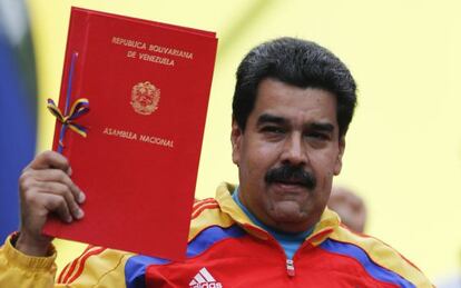 El presidente de Venezuela, Nicol&aacute;s Maduro