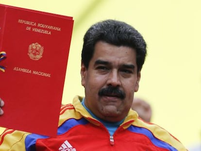 El presidente de Venezuela, Nicol&aacute;s Maduro