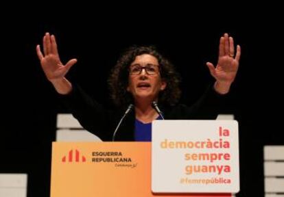 La líder de ERC, Marta Rovira.