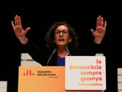 La líder de ERC, Marta Rovira.