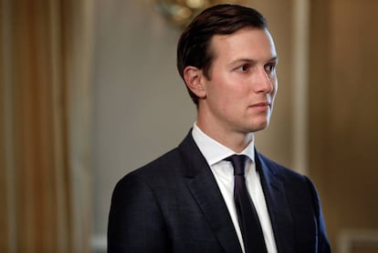 Kushner, en un acto en agosto