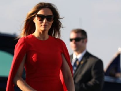 Desde el comienzo de legislatura el 20 de enero, Melania Trump no ha vuelto a pisar Washington pese a ser la esposa de un presidente con carácter omnipresente