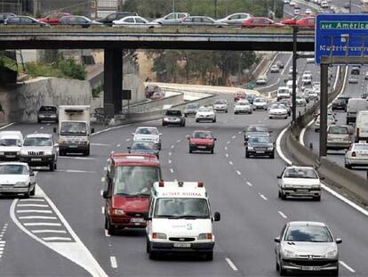 Cruce de caminos en la M-30