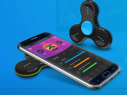 Lanzan un Fidget Spinner bluetooth que se conecta al móvil